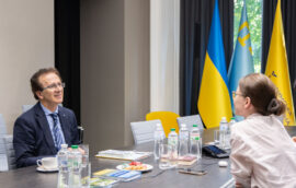 У Представництві відбулася зустріч із президентом Італійської федерації прав людини Антоніо Станго