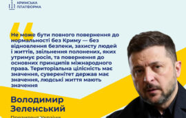Президент України Володимир Зеленський виступив на відкритті Шостого саміту Кримської платформи